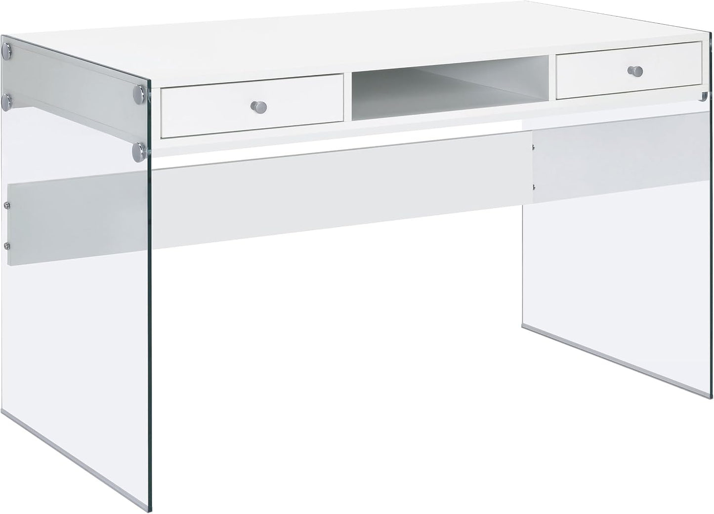✨ Modern Writing Desk With Drawers 🖥️ Elegant Home Office Table For Work, Study & Creative Spaces