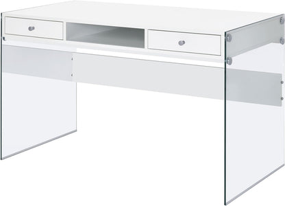 ✨ Modern Writing Desk With Drawers 🖥️ Elegant Home Office Table For Work, Study & Creative Spaces