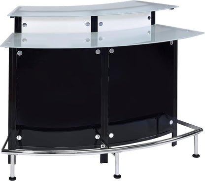 🍷 Modern Home Bar Cabinet ✨ Luxury Glass Top Bar Unit With Wine Storage & Entertainment Space