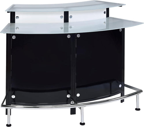 🍷 Modern Home Bar Cabinet ✨ Luxury Glass Top Bar Unit With Wine Storage & Entertainment Space
