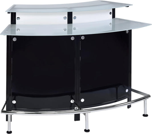 🍷 Modern Home Bar Cabinet ✨ Luxury Glass Top Bar Unit With Wine Storage & Entertainment Space