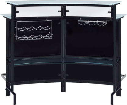 🍷 Modern Home Bar Cabinet ✨ Luxury Glass Top Bar Unit With Wine Storage & Entertainment Space