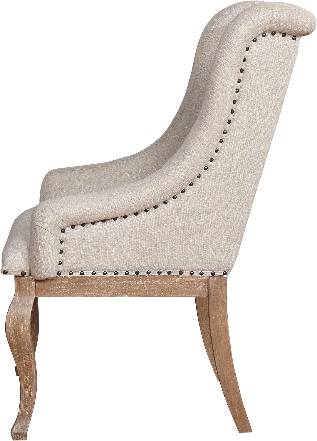 ✨ Luxury Tufted Dining Chair 🪑 Elegant Upholstered Accent Chair With Nailhead Trim For Modern Homes