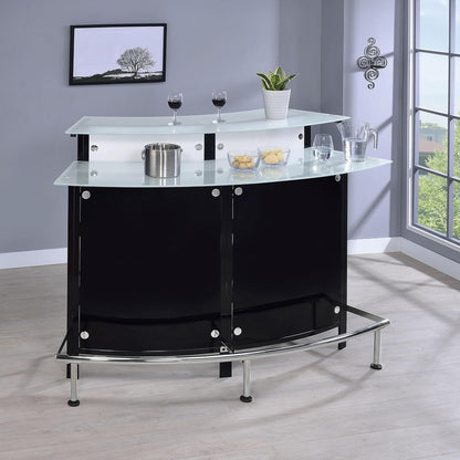 🍷 Modern Home Bar Cabinet ✨ Luxury Glass Top Bar Unit With Wine Storage & Entertainment Space